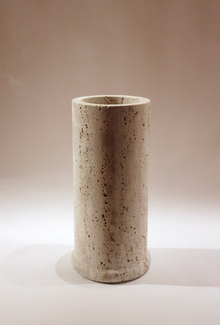 Vase Albane (H) 40 cm Travertin