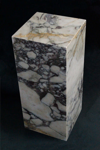 Plinth Agathos 70 | Marble Calacatta Viola