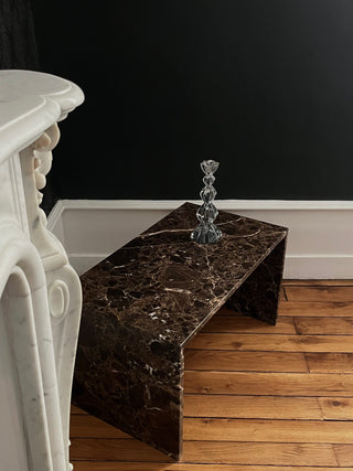 Coffee table Zoe | Brown Chocolate marble
